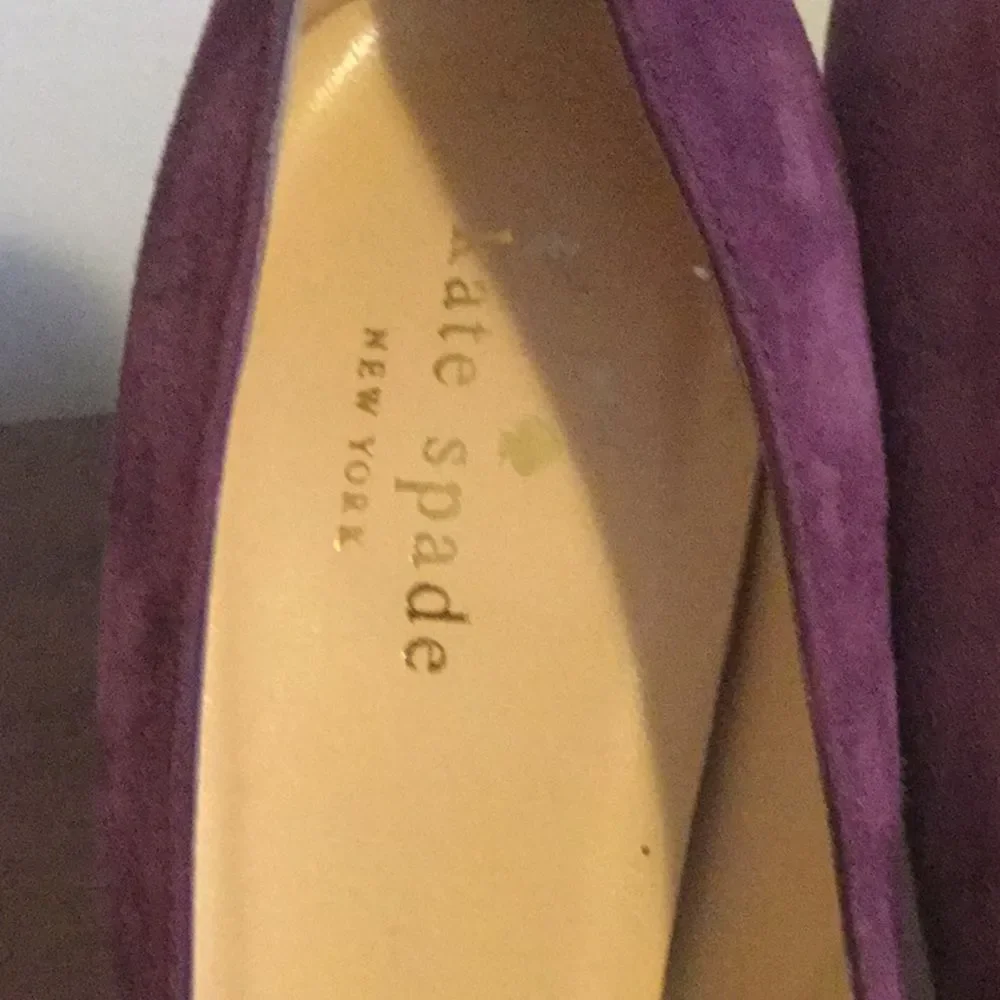 Kate Spade jeweled suede pointed-toe pump … - Picture 5 of 12